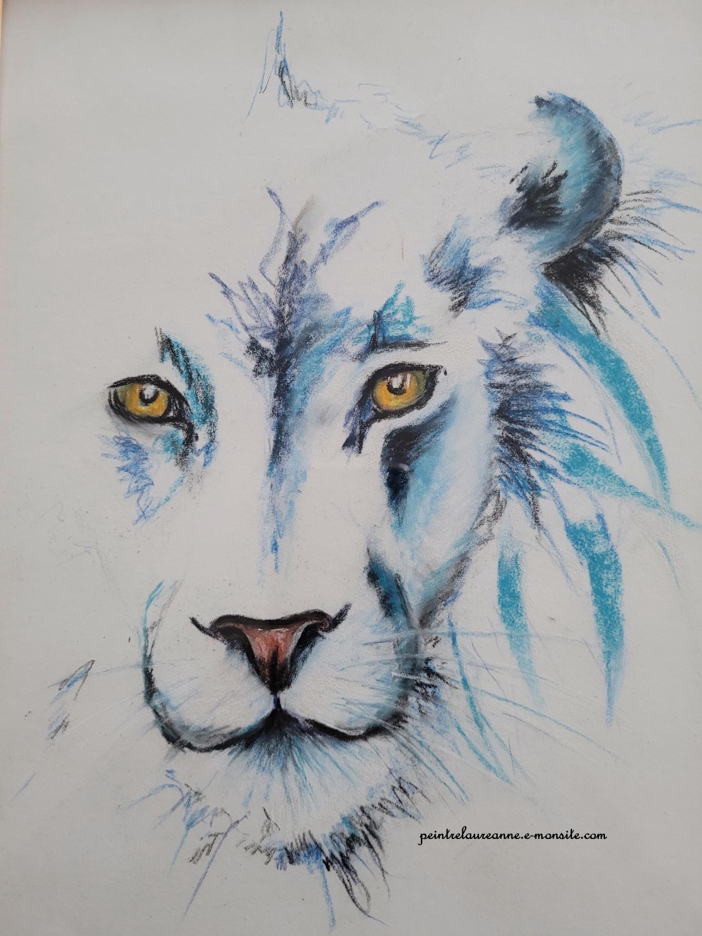 Lion bleu2