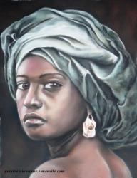 portrait de femme africaine