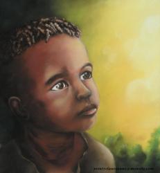 portrait pastel sec enfant d'afrique Baiana.jpg